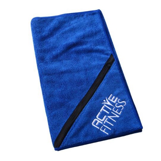 Microfiber Terry Sports Towels Gym Towels with Embroidery