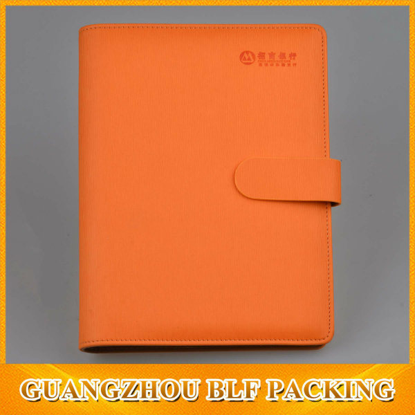 Premium PU Leather Cover Custom Notebook