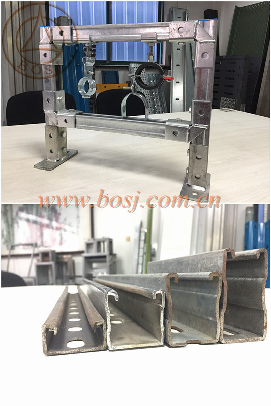 China Factory Direct Provide Galvanized C Type Channel Steel Roll Forming Machine for Brazil