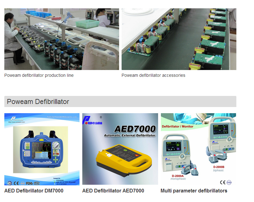 Medical ICU Automatic Pacing Aed Defibrillator (D3)