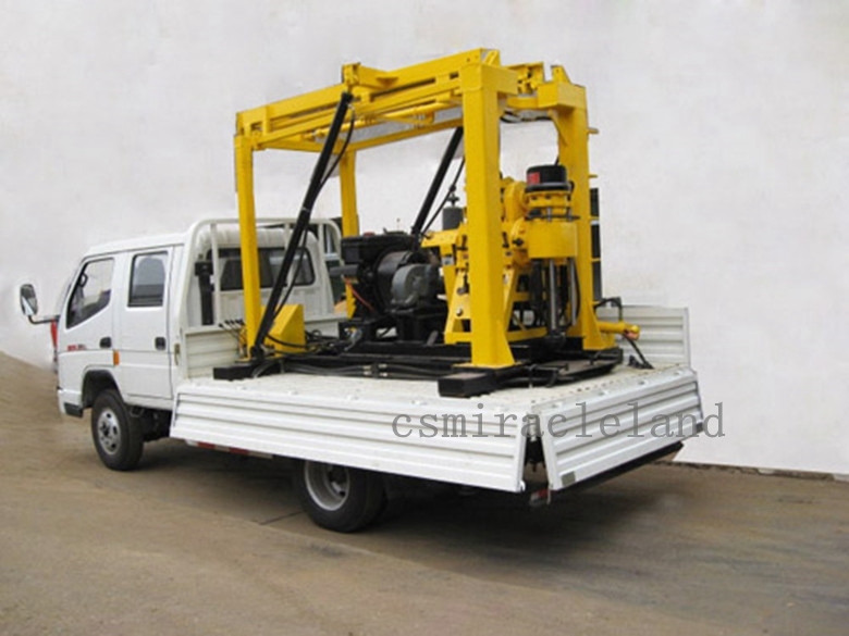 Hydraulic Truck Mounted Mobile Water Well Drilling Rig (YZJ-200)