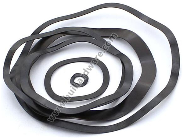 DIN137b Black Carbon Steel Curved Washer Wave Spring Washer