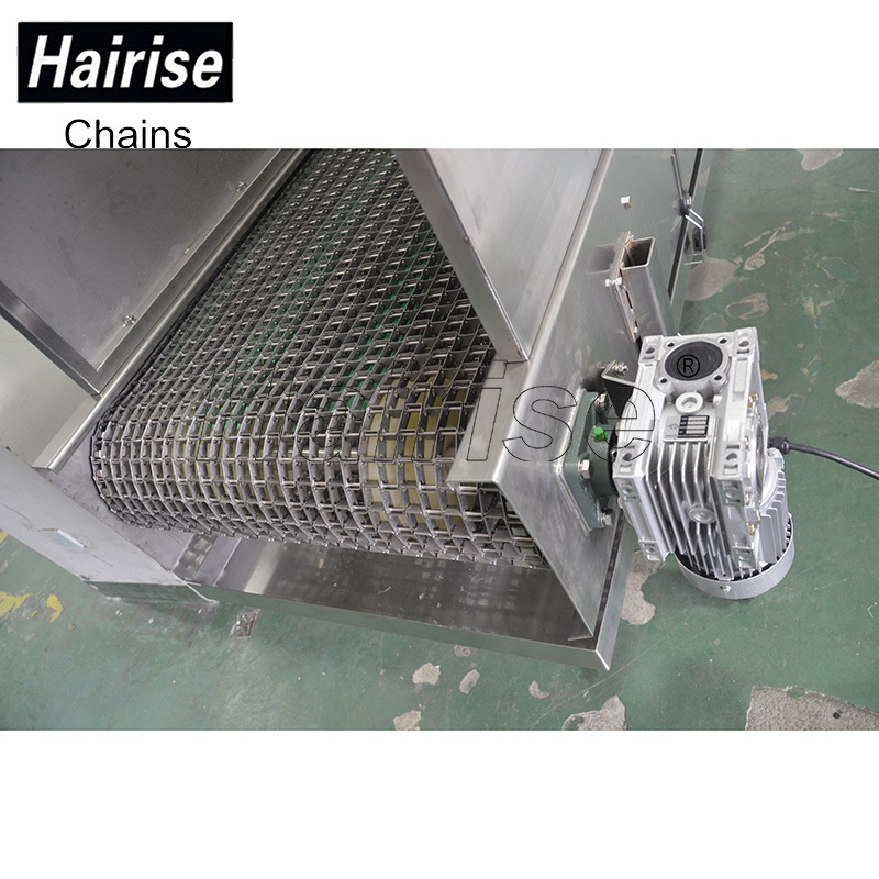 Hairise Cooling Wire Mesh Stainless Steel Belt Conveyor