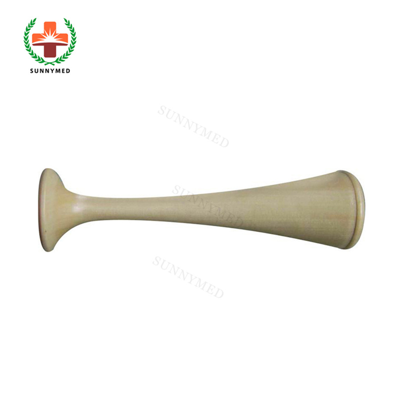 Sy-G012 Portable Medical Wooden Stethoscope Fetal Stethoscope