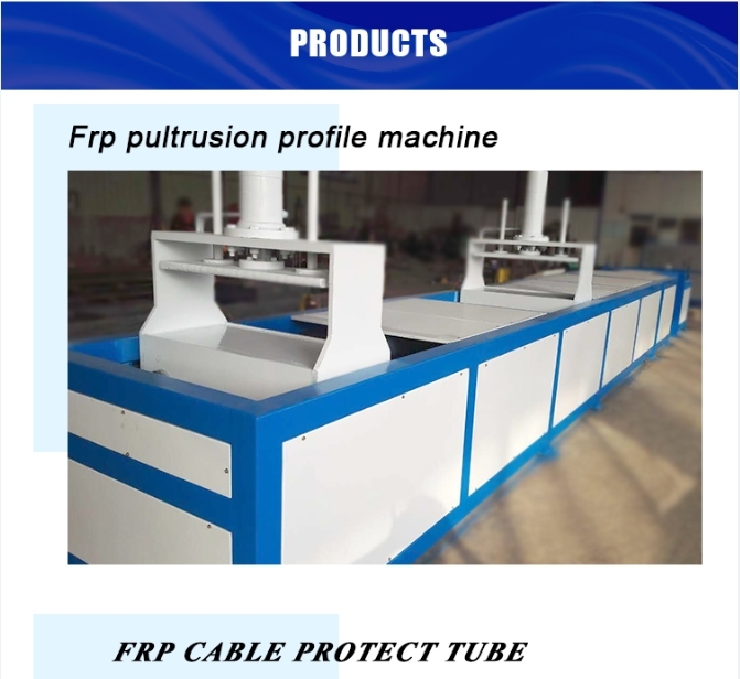 Automatic Pultrusion Machine for Composite Power Pole