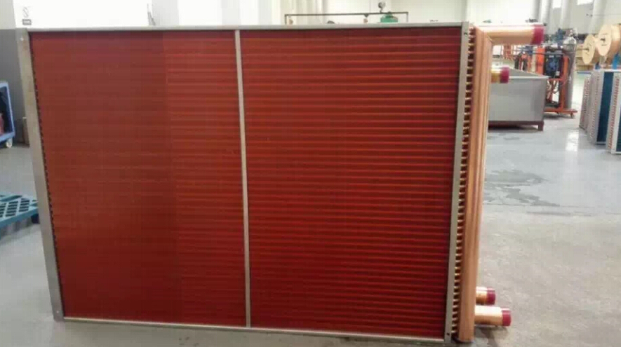 Stainless Steel Frame Copper Pipe Copper Fins Condenser