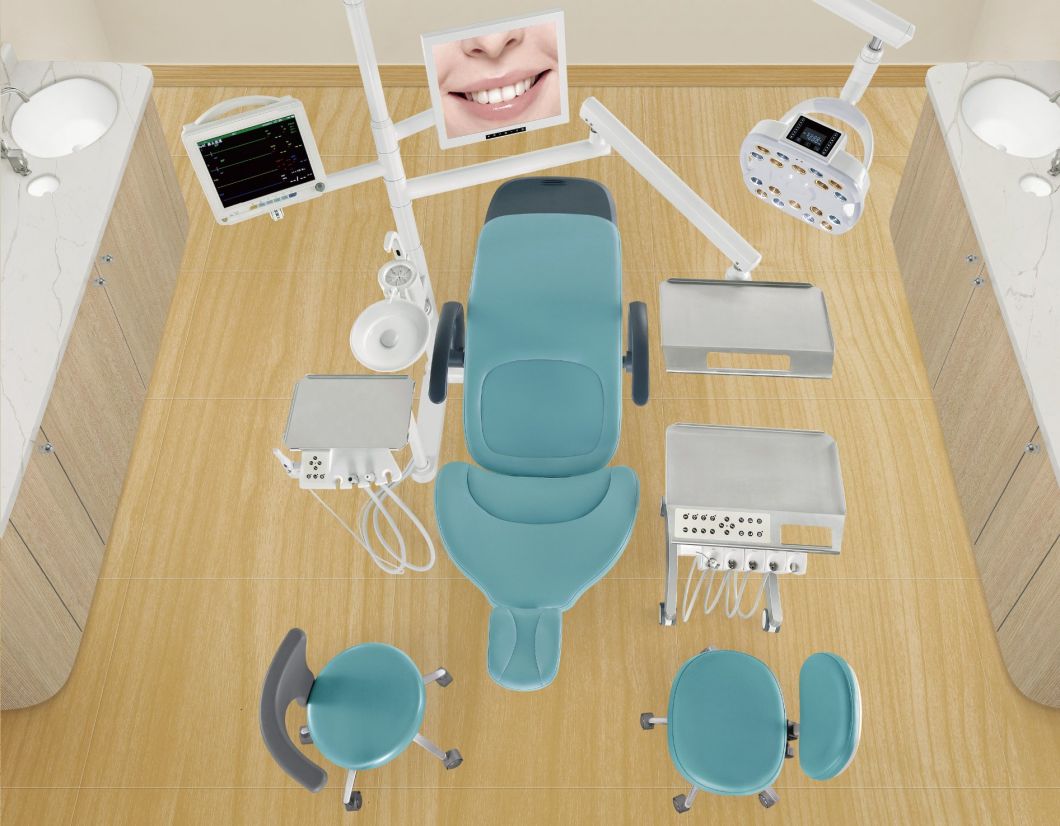 2017 Hot Implant Dental Unit Chair St-Ryan Model