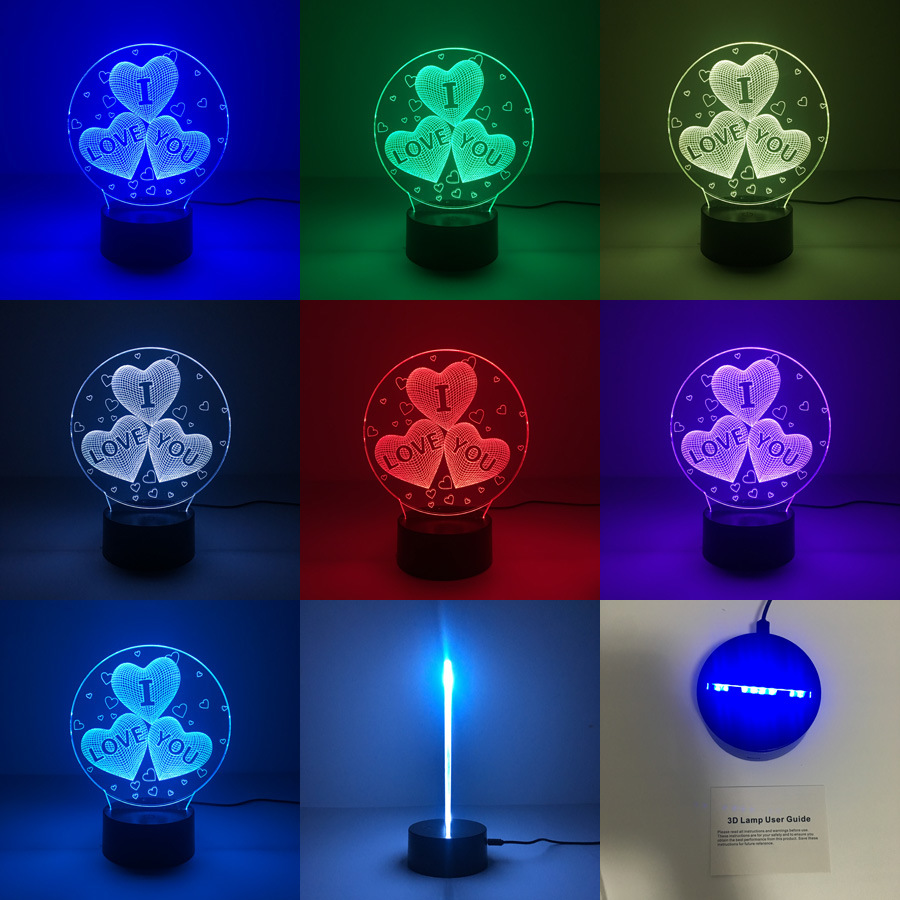 Multi Color USB Force Awaken Model LED Desk Light for Living Bed Room Bar Gift Toys