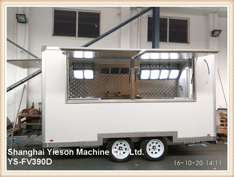 Ys-Fv390d High Quality Food Truck Ice Cream Van Yieson