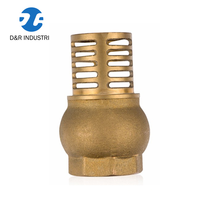Manufacturer Standard Fitting Brass Foot Valve with High Quality