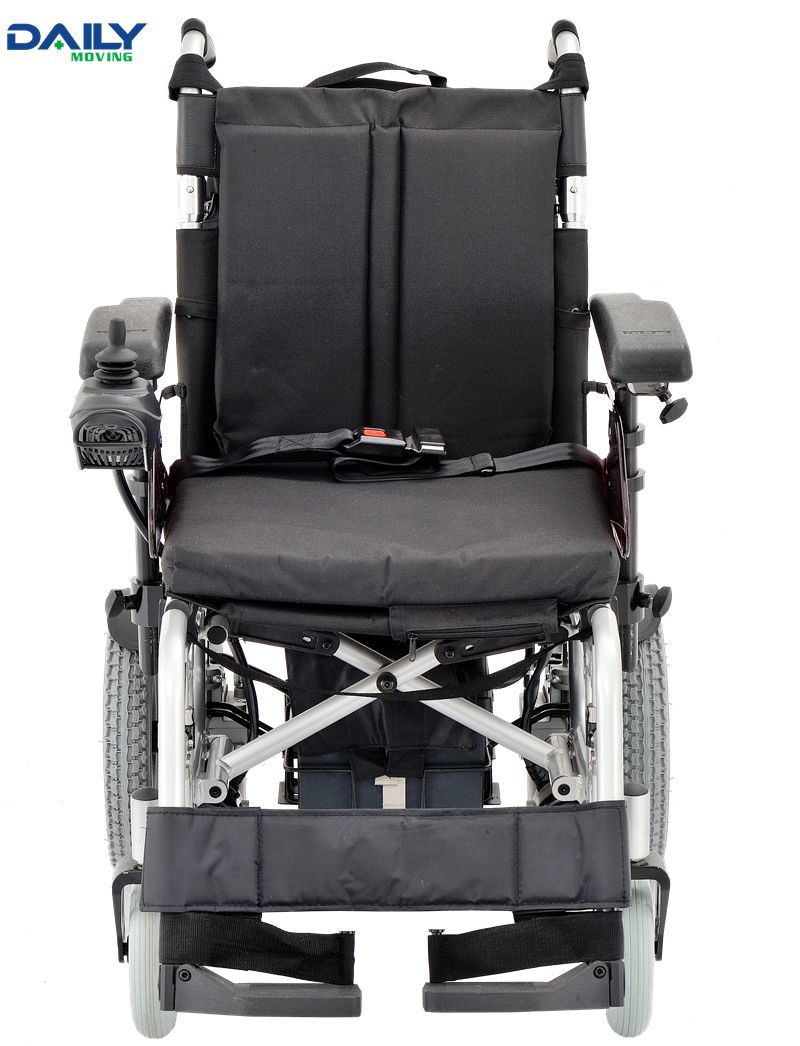 Lightweight Aluminum Frame Folding Wheelchair with Different Seat Sizes