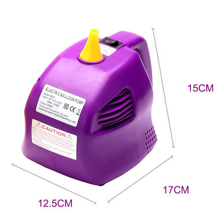 Mini Single-Hole Electric Balloon Air Pump for Party Tools