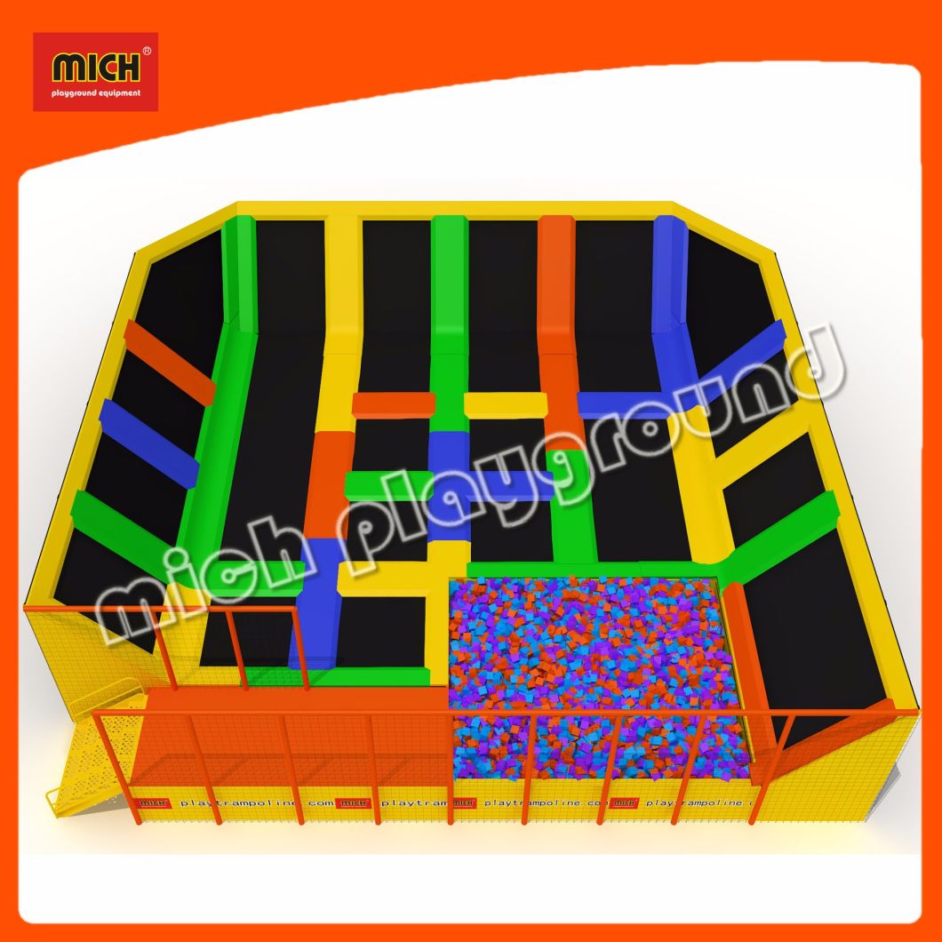 Foam Pit Sponge Cube Trampolines with Foam Pit Blocks for Sale