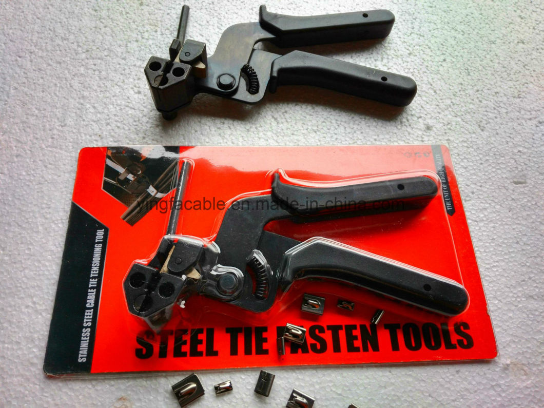 Stainless Tie Fasten Plier for Cable Tie Thickness up to 0.3mm