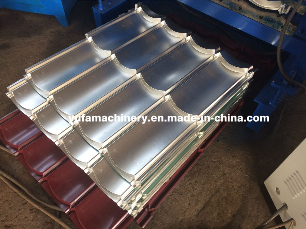 Colored Steel 800 Glazed Roof Tile Roll Forming Machine/Step Tile Roll Forming Machine Price