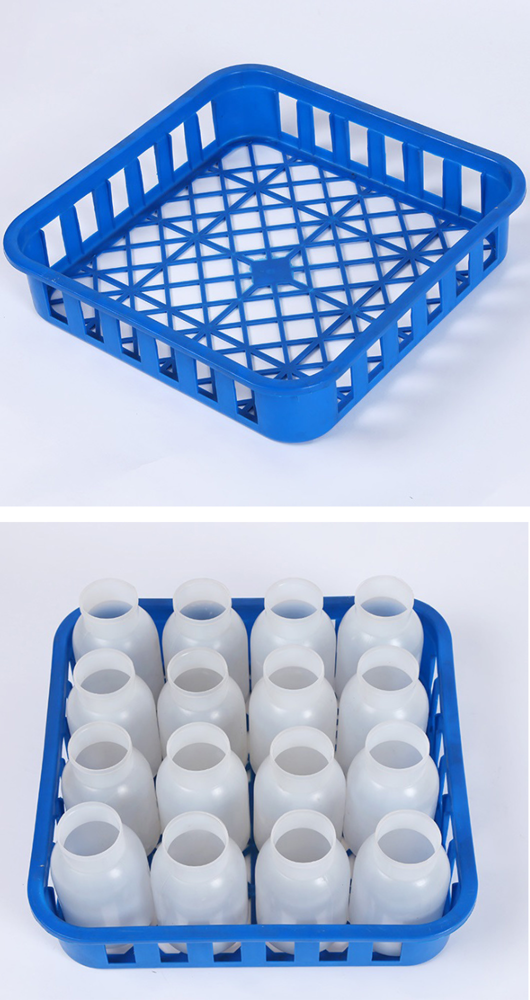 Hot Sale Mushroom Plastic Basket Fruit Crate Storage Basket for Wholesale