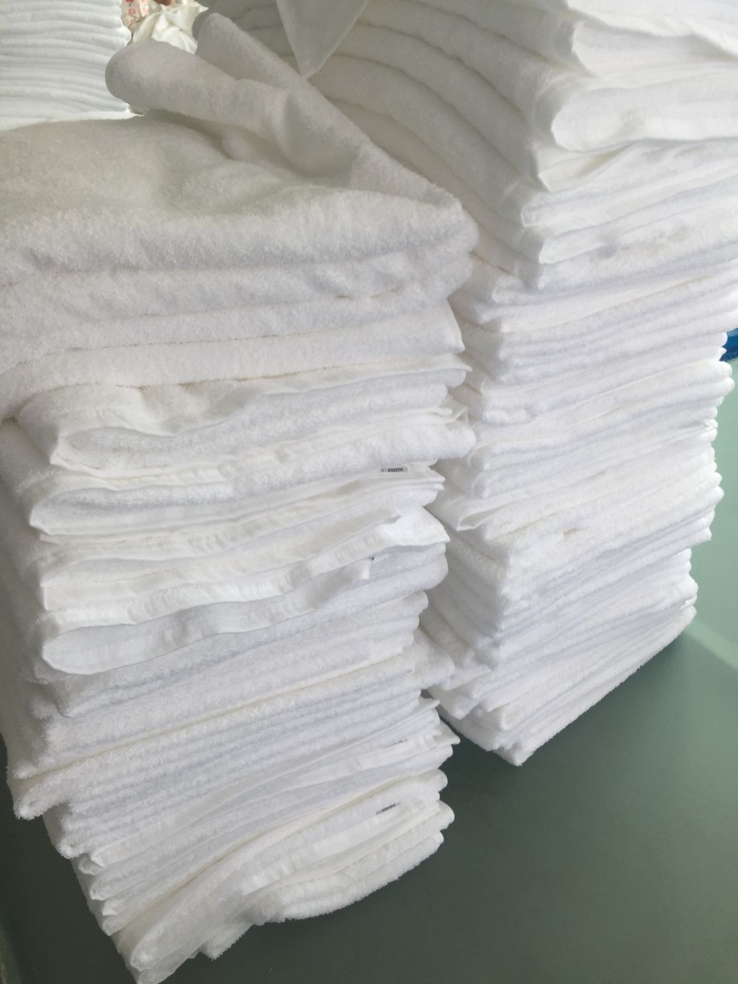 High Quality Hotel 100% Cotton White Towels