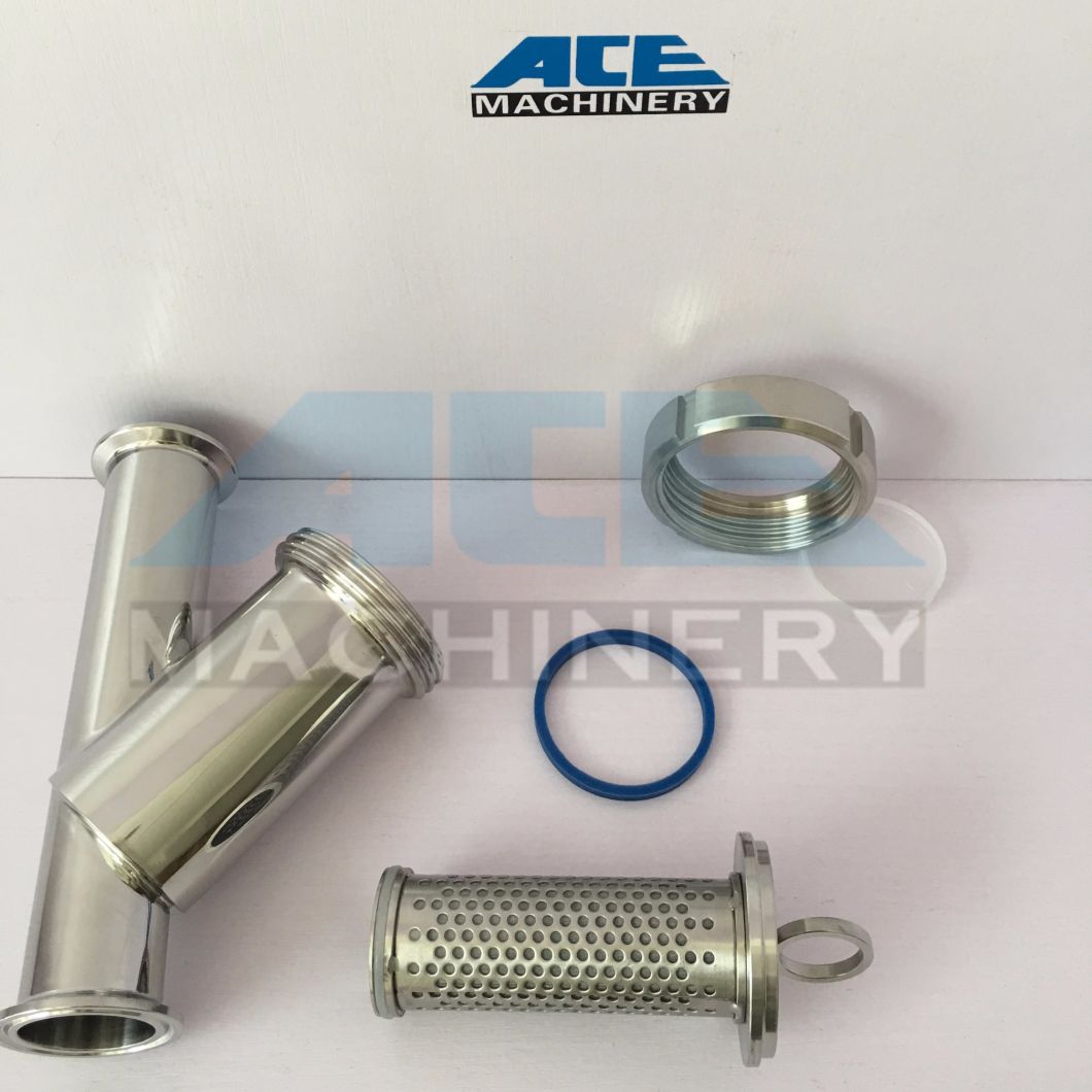 Stainless Steel Y Strainer with Thread End