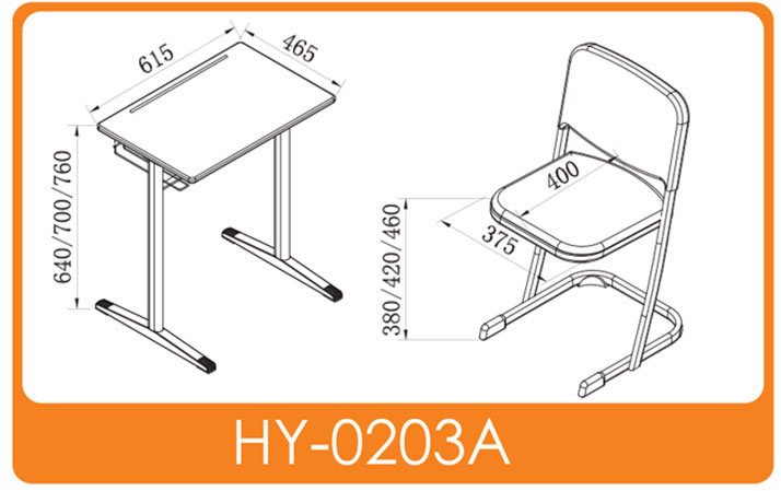 Ergonomic School Student Desk Manufacturer Children Room Furniture