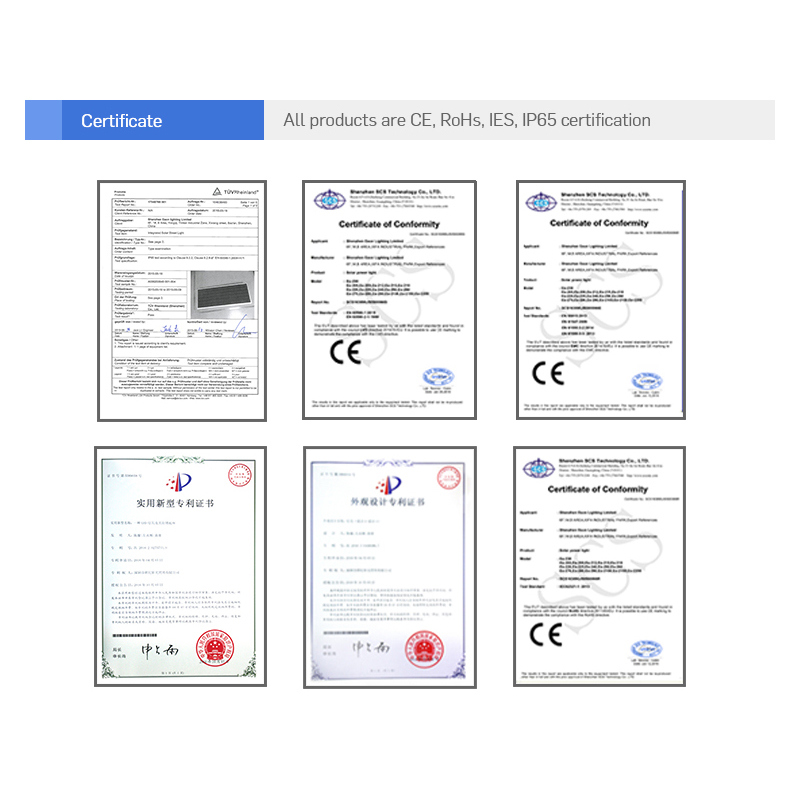 Home Solar Power PV System 300W & 500W with Ce RoHS Certificate