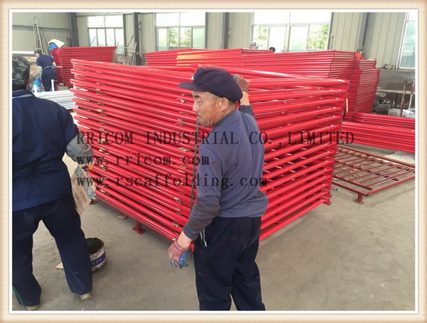 Walk Through Frame System Scaffold Heavy Duty for Construction Equipment