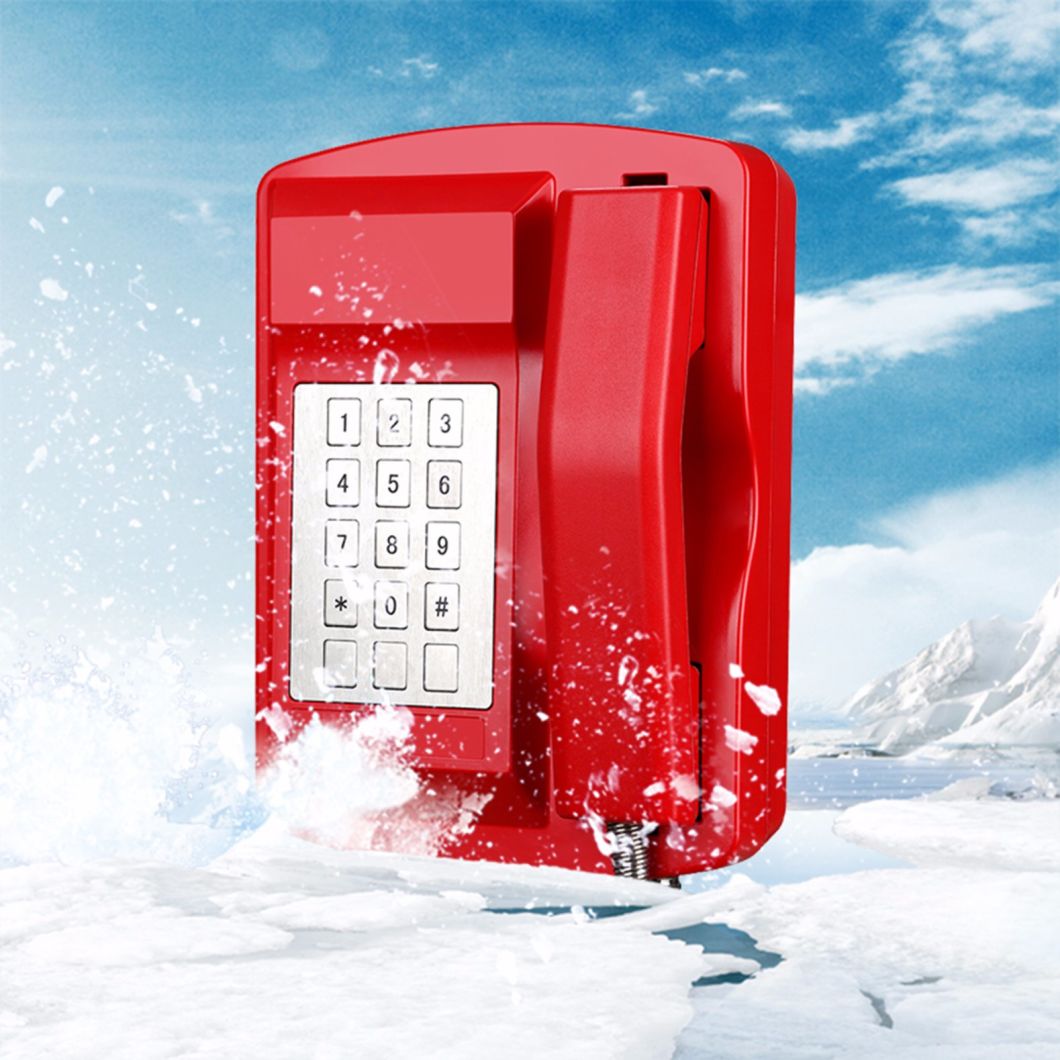 Weather Resistant Maritime Industrial Telephone SIP Emergency Telephone
