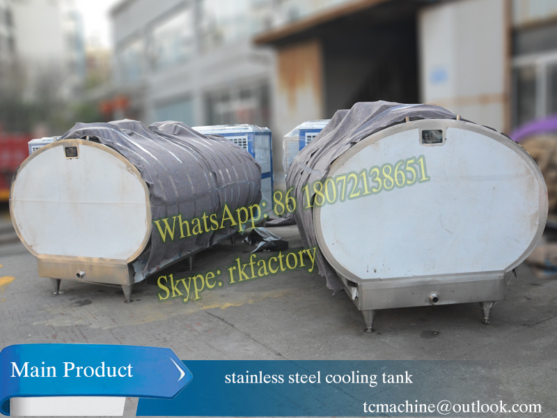 Stainless Steel Cooling Tank for Fresh Milk 5000L Cooling Tank