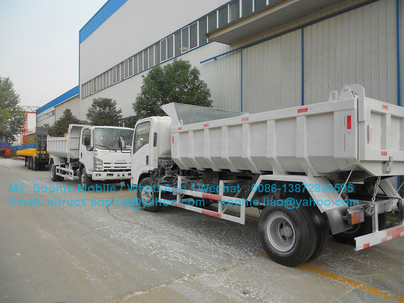 China Isuzu Tipper Trucks Dump Truck for Sale