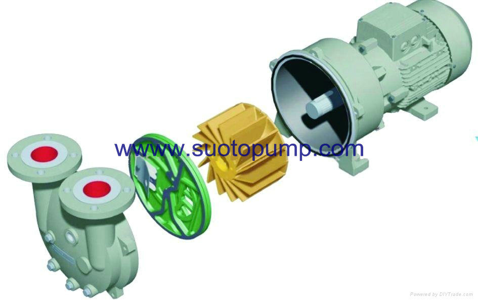 2BV Series Liquid Ring Vacuum Pump with Water separator