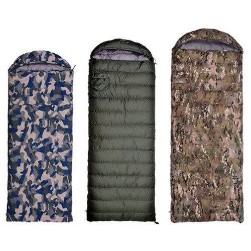 Down Camo Mummy Military Tactical Outdoor Travelling Camping Sports Large Size Sleepping Bag