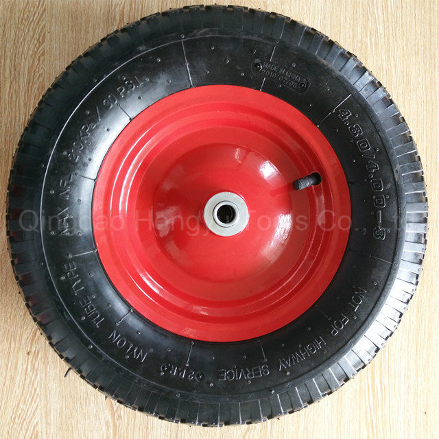 Wheel Barrow Tyre Pneumatic Rubber Wheel