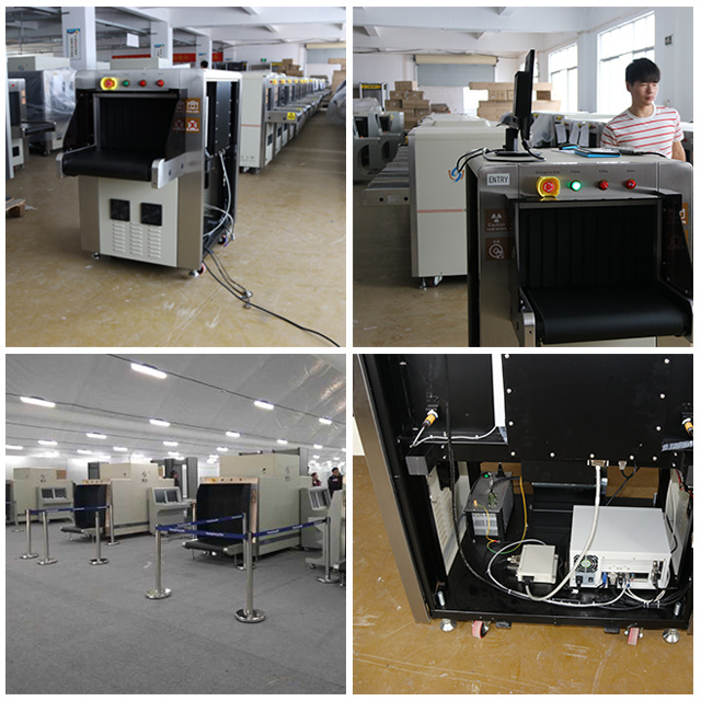 Highly Recommended Automatic Alarm Airport X-ray Baggage Security Inspection Scanner System Machine Airport Security