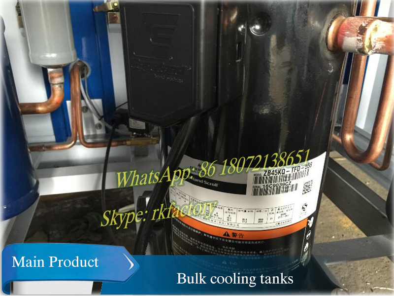 Stainless Steel Cooling Tank for Fresh Milk 5000L Cooling Tank