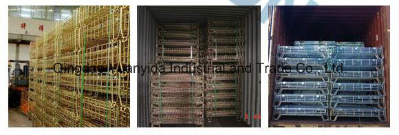 Pallet Base Wire Mesh Storage Cage