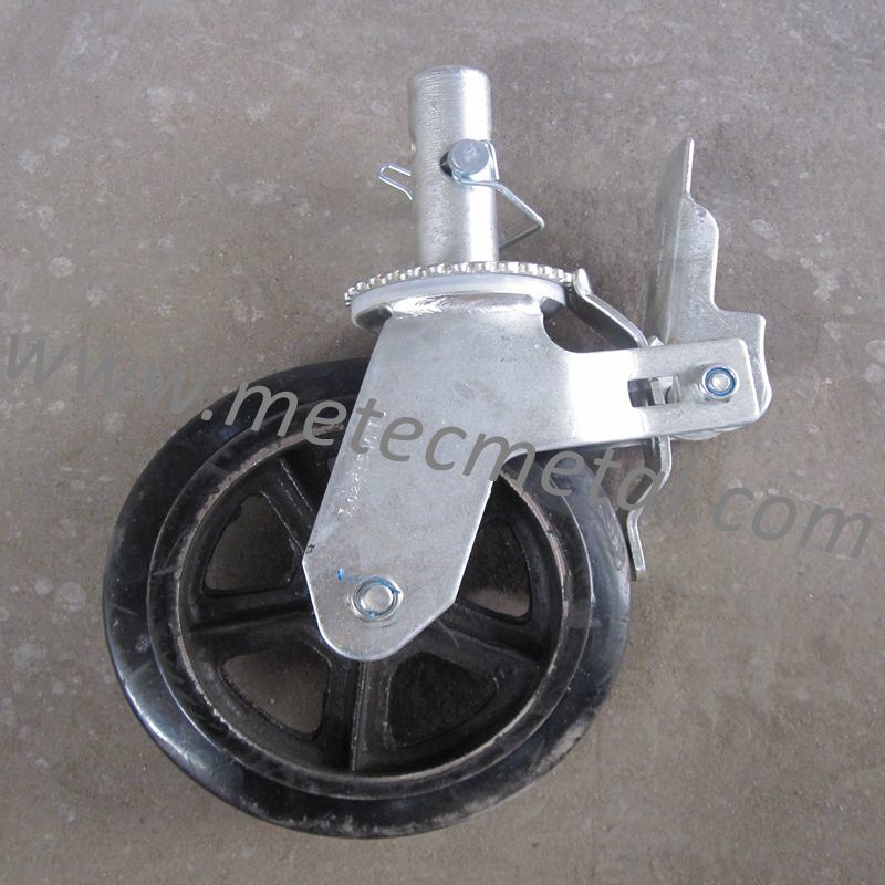 Swivel Caster with PU Wheel Aluminum Center