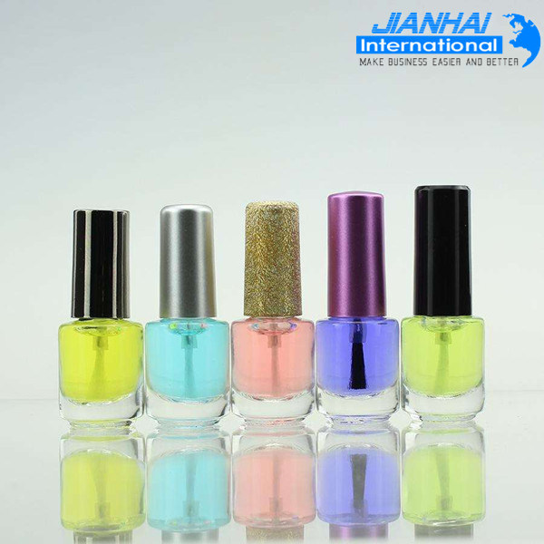 Wholesale Different Shaped Glass Empty Unique Nail Polish Bottles