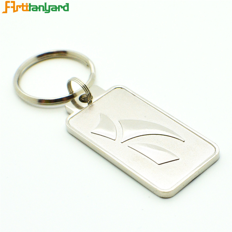 Factory Direct Sale Custom Metal Engraved Key Chains