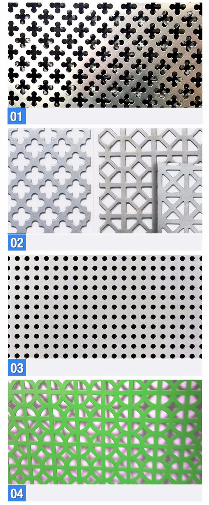 Sound Barrier 316 Stainless Steel Perforated Metal Plate