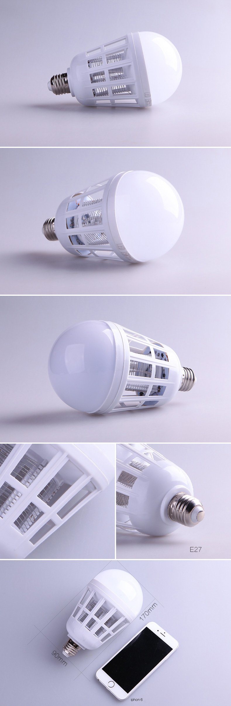 High-Power Indoor 6W Indoor LED Mosquito Killer Lamp