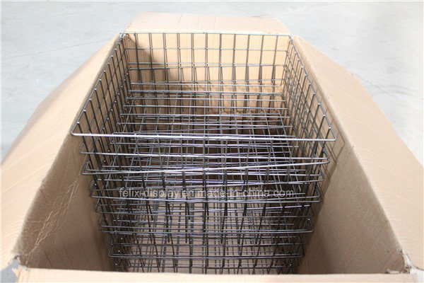 Various Metal Wire Mesh Baskets / Storage Metal Baskets