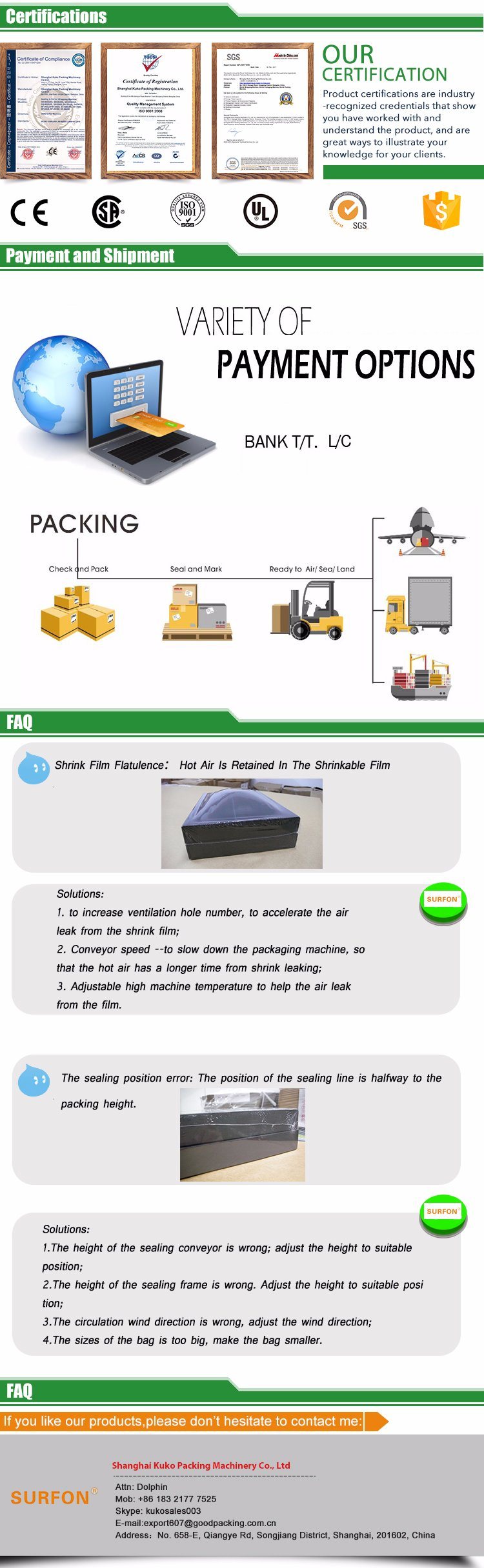 Paper Box Heat Shrink Wrap Machine with Feeding Conveyor