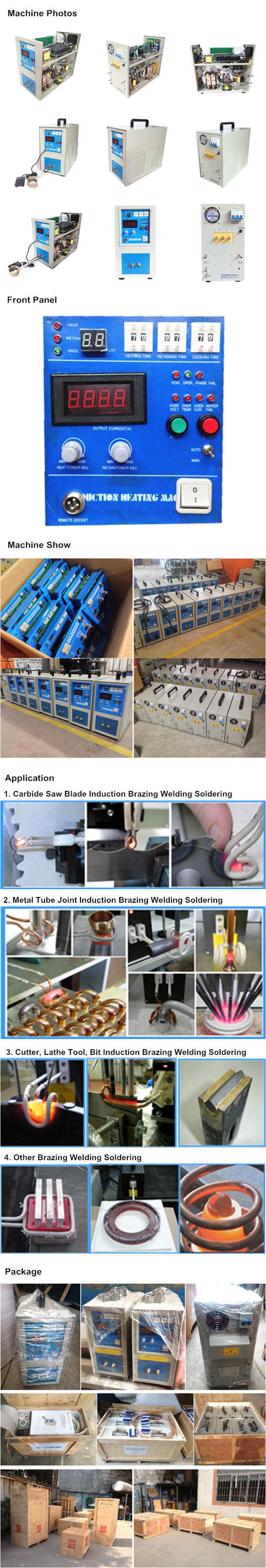 High Frequency Induction Heating Brazing Machine (JL-15/25)