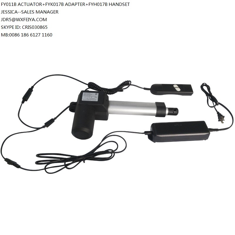 Gear Motor Type and Permanent Magnet Construction Linear Actuator