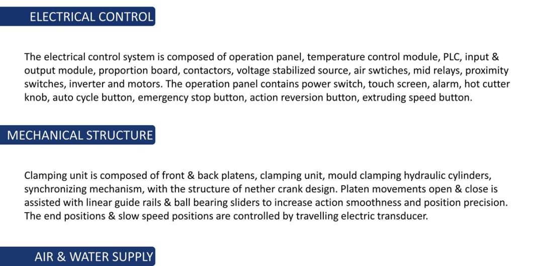 HDPE Plastic Shampoo Bottle Extrusion Blow Molding Machine