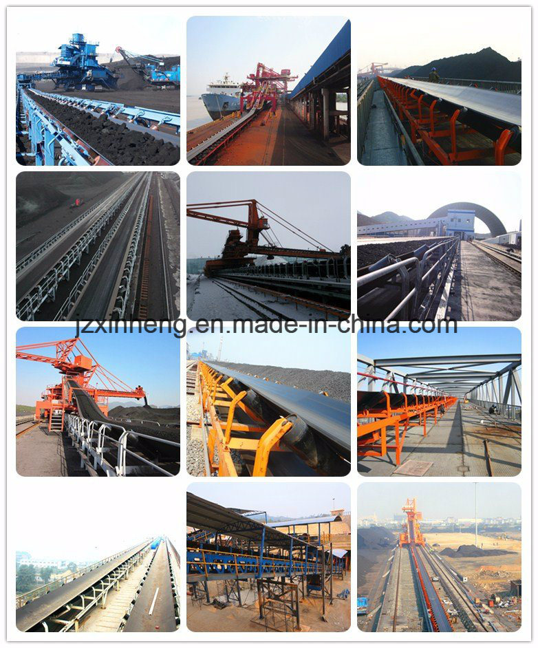 Belt Conveyor Rubber Impact Roller with Frame