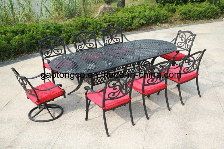 Cheap 3 Piece Cast Aluminum Brown Color Outdoor Bistro Bar Sets