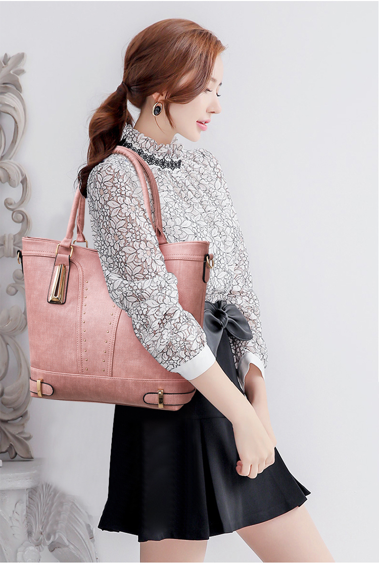 Fashion Designer PU Leather Shoulder Lady Bag Women Handbag