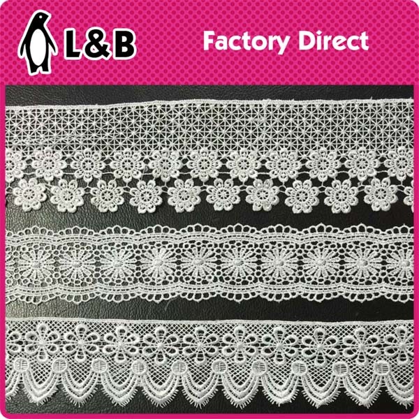 New Arrival Decorative Lace 100% Polyester Sewing Lace Trim