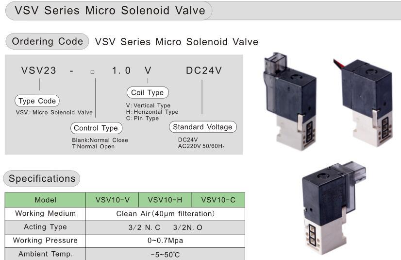 10mm Mini Solenoid Valve for Socks Knitting Machine