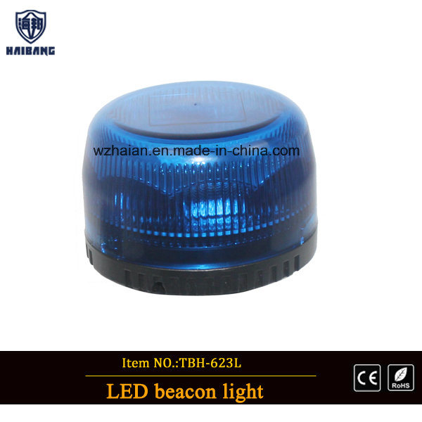 Blue LED Ambulance Emergency Warning Beacon Light with Magnet Tbh 623L